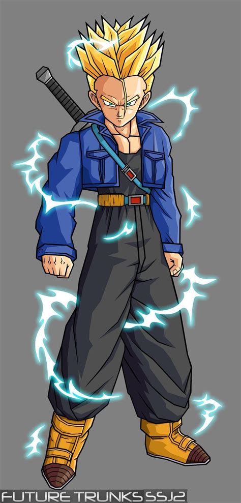 In his new transformation, super saiyan god trunks is able to reclaim and recharge his signature key sword and use it to defeat mechikabura, sealing the demon king away in the eternal labyrinth and. Image - Future Trunks (Super Saiyan 2).jpg | Ultra Dragon ...