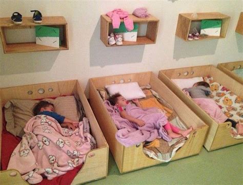 3 Will Have This Sleeping Box Daycare Design Kids Daycare Toddler