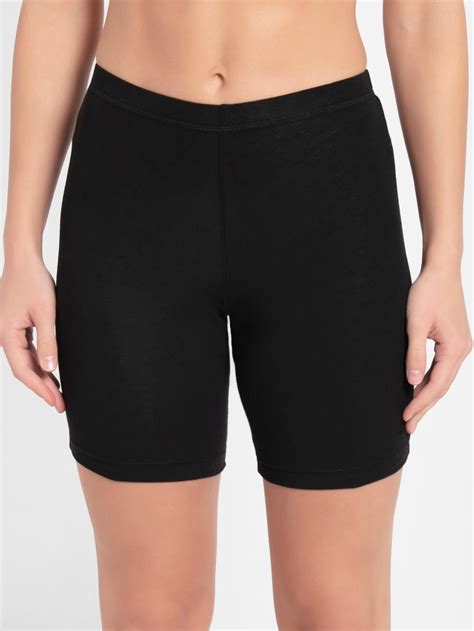 Buy Black Shorties For Girls With Inner Elastic For Women 1529 Jockey