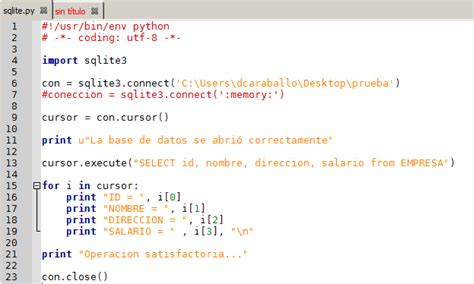 Python Y Sqlite Como Base De Datos Mi Diario Python