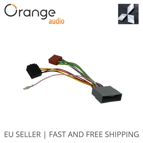 Brown car radio illumination wire: Wiring Harness Adapter for Mitsubishi Lancer 2007- with NAVI ISO stereo plug | eBay