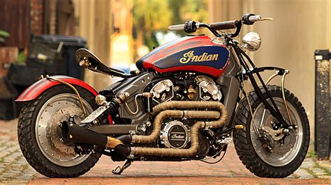 American Biker Mad Max Project Scout Indian Motorcycle Custom