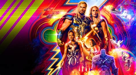 1024x1024 Resolution Thor Love And Thunder Cool Poster 1024x1024