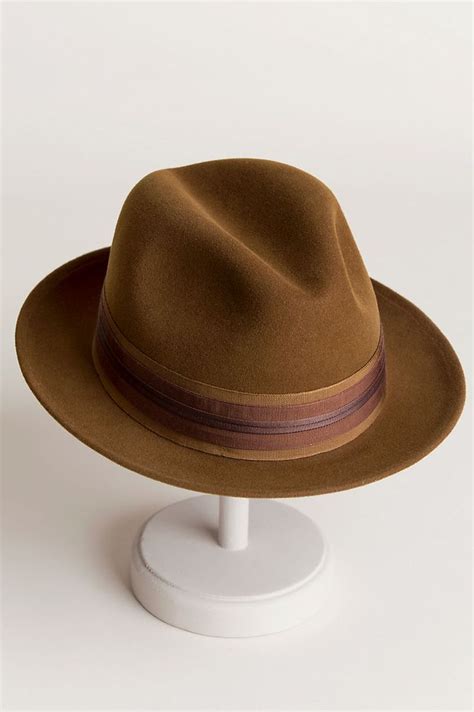 Uptown Wool Felt Fedora Hat In 2020 Mens Hats Fashion Mens Dress