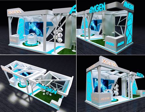 Check Out My Behance Project “amgen Booth”