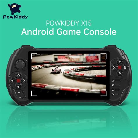 Powkiddy X15 Andriod Handheld Game Console 55 Inch 1280 720 Tela
