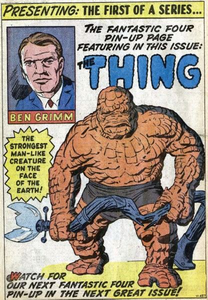 The Great Comic Book Heroes The Many Faces Of The Thing