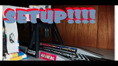 Slot Car Drag Strip Setup Youtube