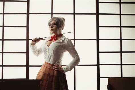 [cosplay] meiko shiraki prison school by agnia severina
