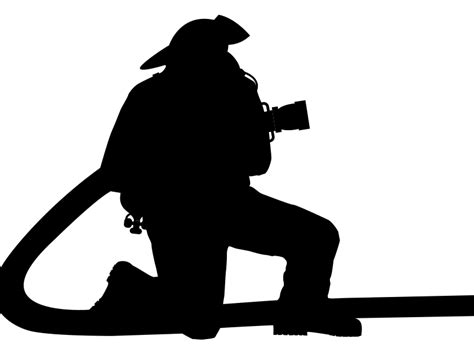 Firefighter Silhouette Silhouette Clip Art Silhouette Cameo Projects