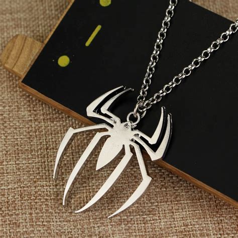 Buy Spiderman Necklace Spider Man Superhero Marvel