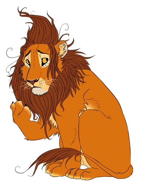 The Cowardly Lion By Nutty Acorn On Deviantart