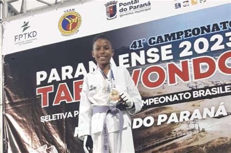 londrinense é o único atleta no campeonato brasileiro escolar de taekwondo