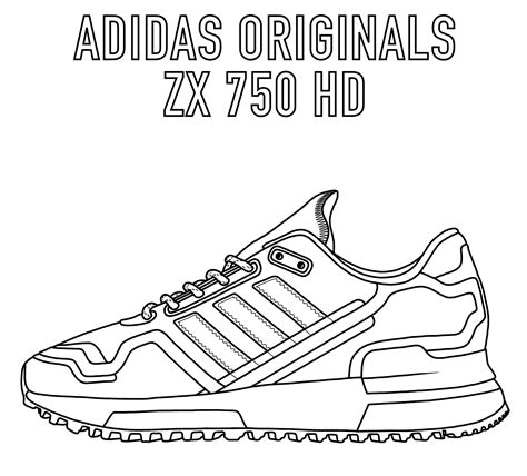Adidas Shoes Drawing