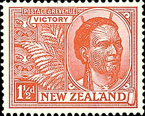 Maori Design Influence Found On Many New Zealand Stamps