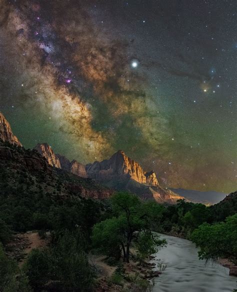 Milky Way Chasers On Instagram Steve Richards At Zion National Park
