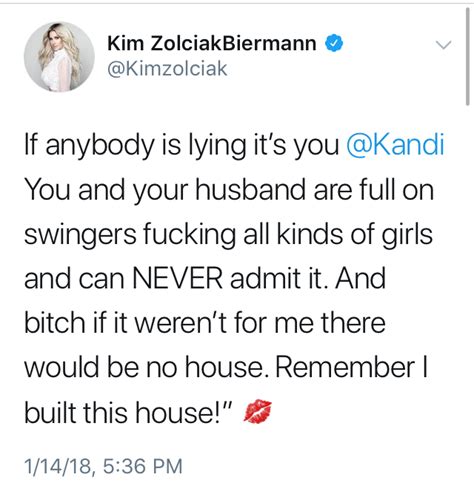 Kandi Burruss And Kim Zolciak Biermann Feud On Twitter Over Sex Allegations