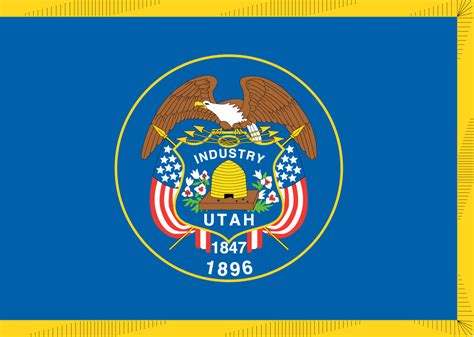 Utahan Flag Flag Of Utah Us State