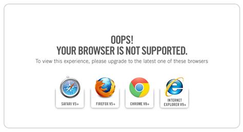 Sunshine POS Unsupported Browser