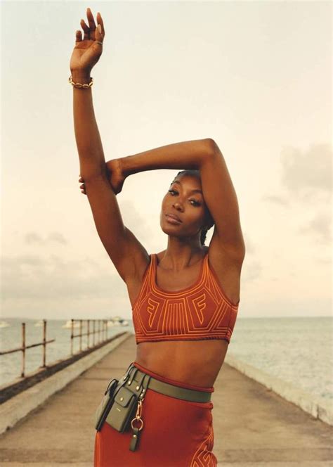 Naomi Campbell Is Goddess Rising Lensed By Jamie Hawkesworth For Vogue UK July Anne Of