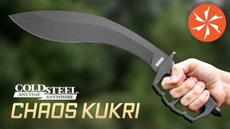 Cold Steel Chaos Kukri Vs The Wilderness Youtube