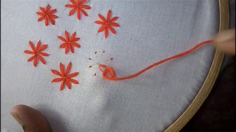 From basic stitches like back or running to more complicated stitches like double chain and french knot (yes, you really can embroider letter with french knots), the possibilities are nearly limitless. Easy Hand Embroidery, Lazy Daisy Flower, Episode-01