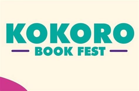 Kokoro Book Fest Festival De Literatura Juvenil Celebrará Su Primera