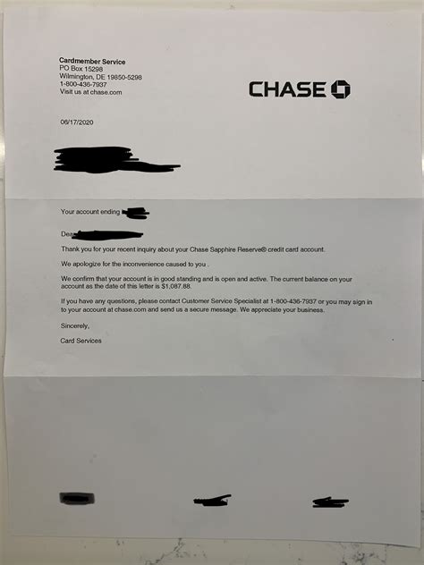 Chase Csr Letter Threatened To Close Account Bc Page 10