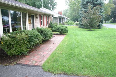 The final hardscape element is a new front paver sidewalk that connects the new front landing to the driveway staircase. Indian Run Landscaping » Paver Patio Installation & Paver ...