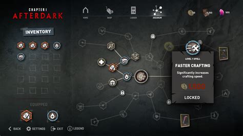 Skill tree - Last Year | Interface In Game