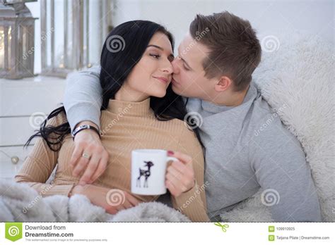 Girlfriend and boyfriend beautiful young people are wahsing in shower kissing and hugging expressing love. Couple In Love Hugging And Kissing Stock Image - Image of ...