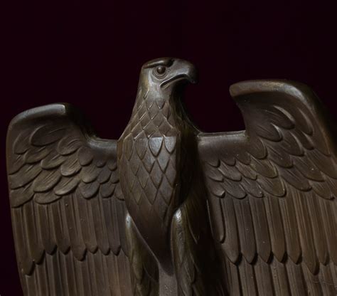 Nuremberg Desk Eagle And Swastika