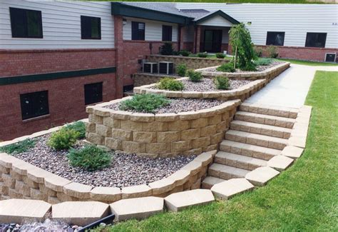 Retaining Wall Design Completing Nature Exterior Nuance