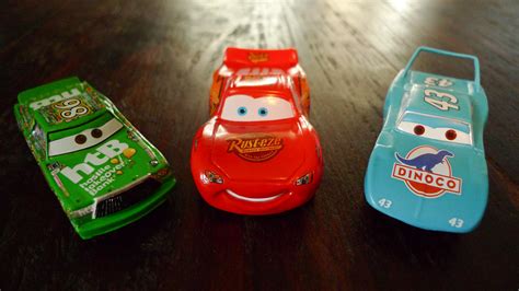 Disney Pixar Cars Finish Line Lightning Mcqueen King Chick Hicks Ror Pack Save Mail Napmexico