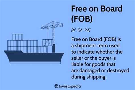 Fob Free On Board S Meaning In Shipping Janio Sexiz Pix