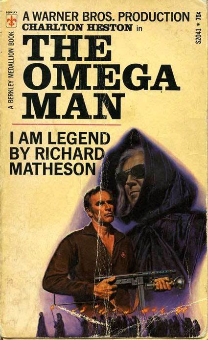 The Omega Man Book Cover Based On I Am Legend By Richard Matheson