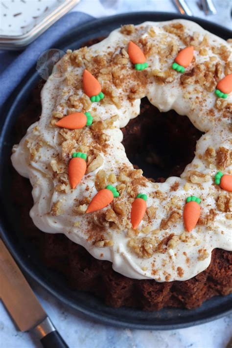 Carrot Cake Bundt Cake Janes Patisserie