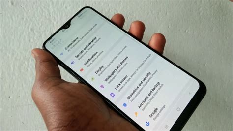 How to set PIN in Samsung Galaxy A50 