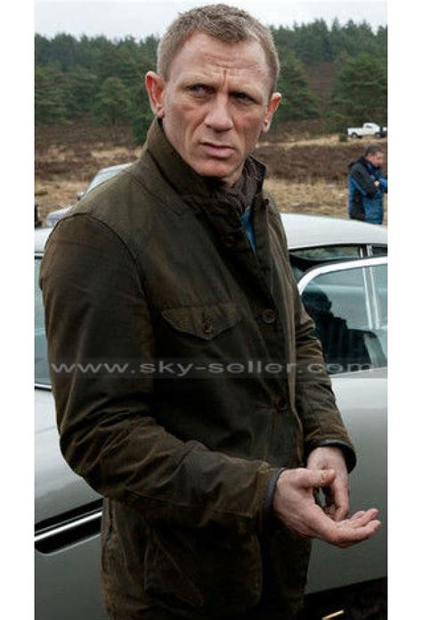Daniel Craig Skyfall James Bond Veste Barbour Jacket