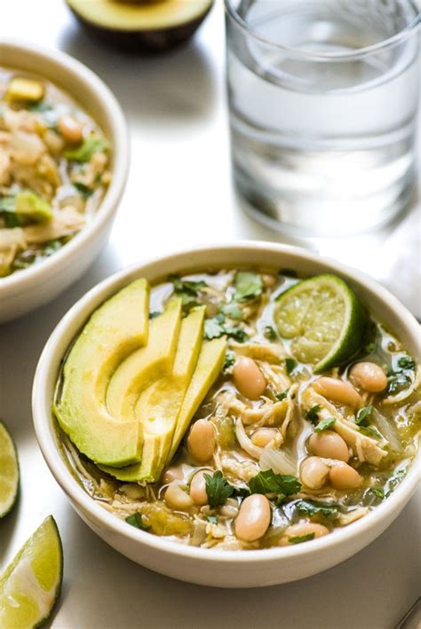 Stir to combine and simmer for a final 10 to 15 minutes. Green Chicken Chili Recipe {Easy & Healthy!} - Isabel Eats ...