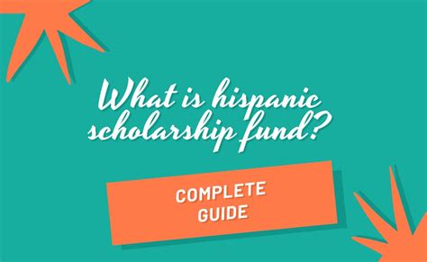 Hispanic Scholarship Fund Application Eligibility And Requirements