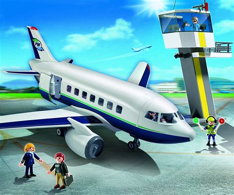 Playmobil 5261 City Action Airport Cargo And Passenger Jet Toptoy