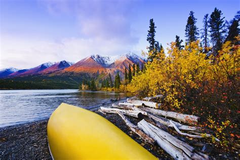 Kathleen Lake And Mountains Kluane National Park And Reserve Of Canada