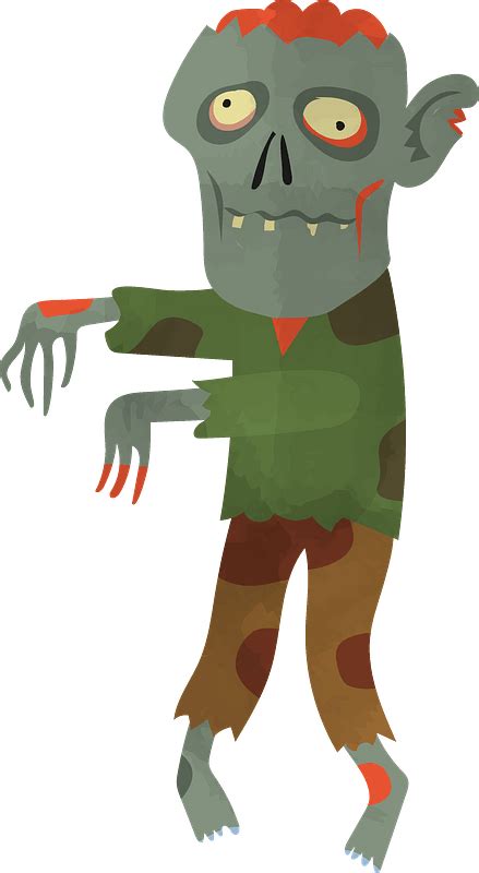 Free Halloween Zombie Clipart Png