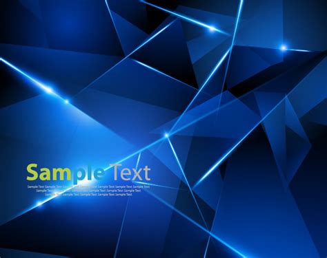 Blue Abstract Background Vector Graphic Art Free Vector Graphics