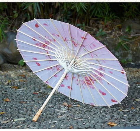 Chinese Silk Cloth Handmade Umbrellas Pink Umbrellas Etsy