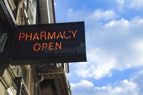 Pharmacy Neon Light Chemists Sign Stock Photos Free And Royalty Free