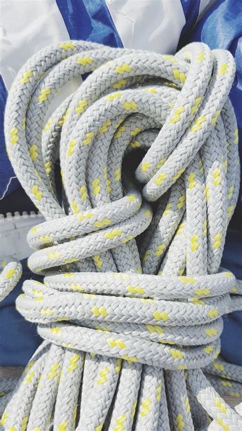 Colorful Nylon Ropes Stock Photo Image Of String Fiber 16243948