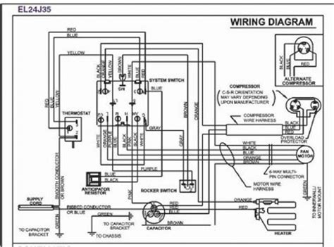 Refer to your air conditioner's wiring diagram for more information.) goodman-air-handler-wiring-diagram-the-wiring-diagram-4.jpg (800×593) | Thermostat wiring, Rv ...