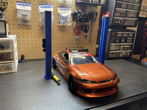 Scale D Rc Drift Car Lift Garage Diorama Accessories Crawler